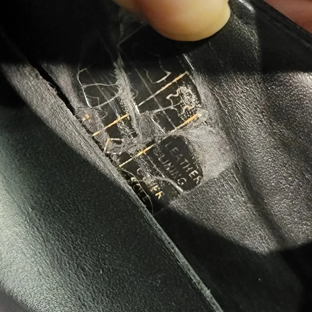 Boss By Hugo Boss Mens Black Leather Shoes - Picture 11 of 16